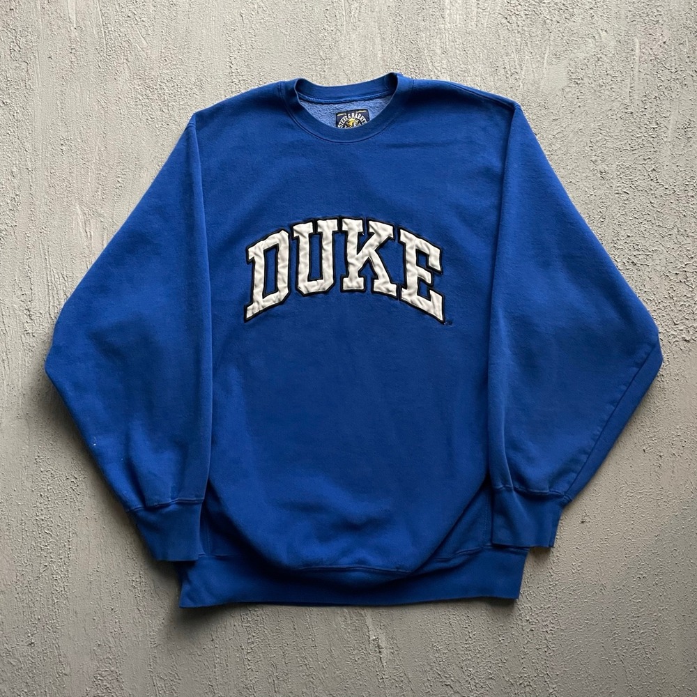 Vintage Duke Blue Devils Sweatshirt Mens XL Blue 90s Steve & Barry's